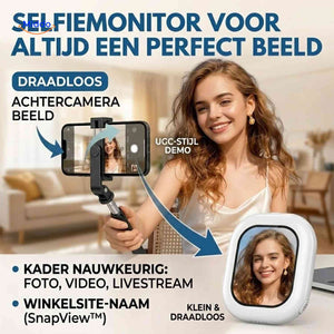 Moniteur selfie SnapView magnétique pour smartphone, vue 09