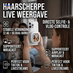 Moniteur selfie SnapView magnétique pour smartphone, vue 04