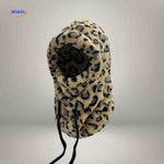 SnowShield Wintermuts pantherprint fleece hood warm sjaal bescherming www.middo.nl