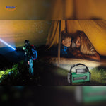 SolarPower Pro draagbare noodradio voor buiten avonturen www.middo.nl