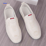 Solura Loafers wit heren slip on trendy casual comfortabele schoenen www.middo.nl