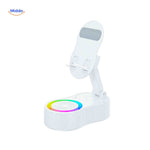 SoundMate Speaker witte kleur met rainbow verlichting www.middo.nl