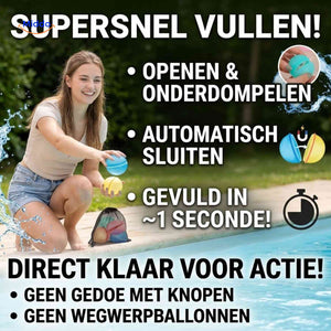Ballon d’eau Splashora réutilisable en silicone, vue 02