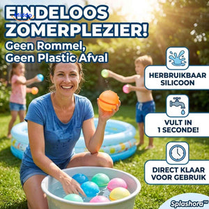 Ballon d’eau Splashora réutilisable en silicone, vue 08
