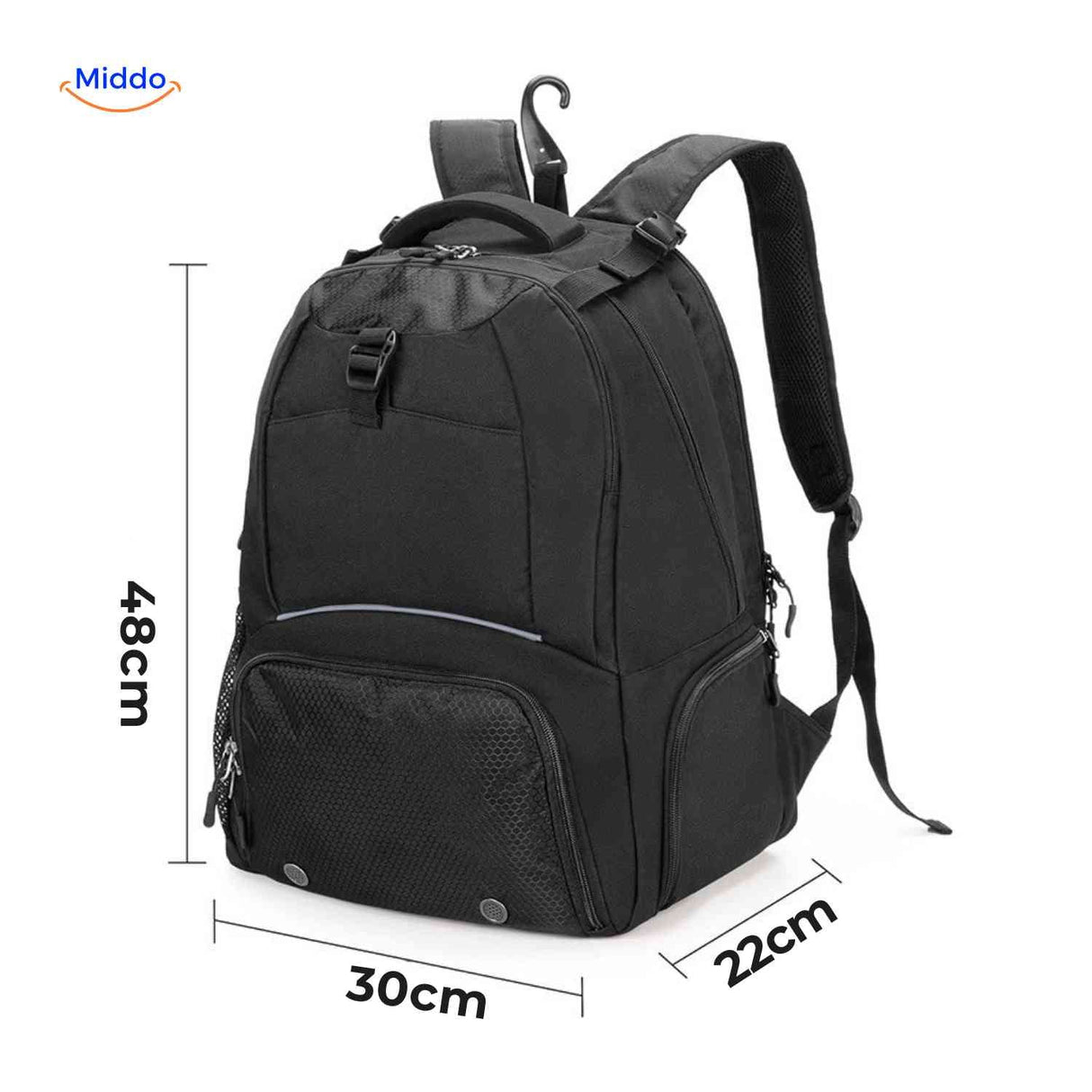 Sportivo sac à dos avec compartiment principal ouvert