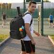 Sportivo sac à dos tennis utilisé sur un court