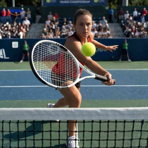 Tennixo set tennis raquette frappe en action sur terrain