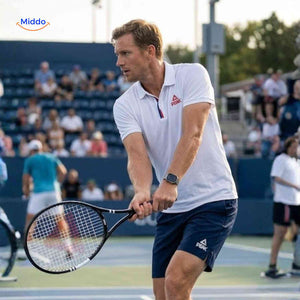 Tennixo set tennis raquette exercice revers près du filet