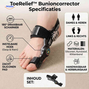 Correcteur hallux valgus ToeRelief réglable et réutilisable, vue 10