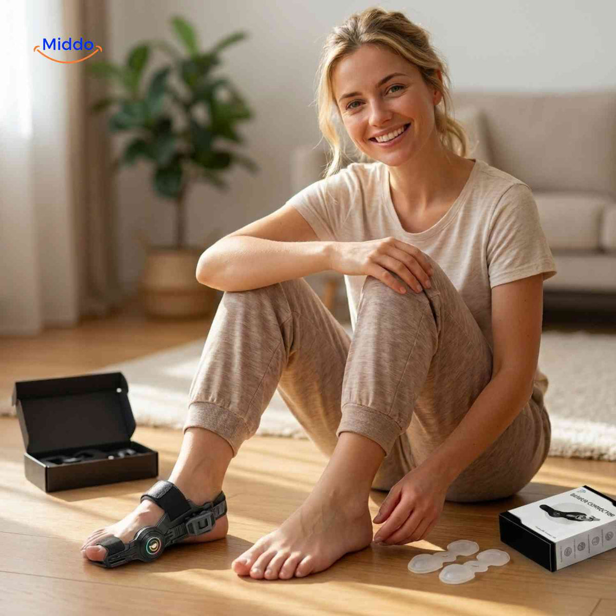 Correcteur hallux valgus ToeRelief réglable et réutilisable, vue 02