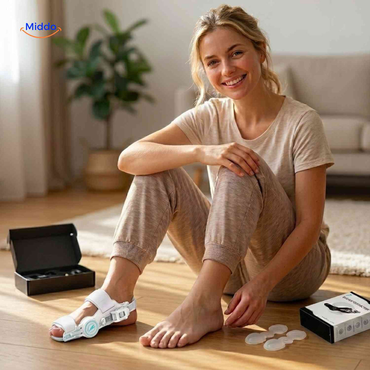 Correcteur hallux valgus ToeRelief réglable et réutilisable, vue 03