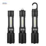 Torchlite Zaklamp multifunctionele ledlamp met noodhamer en haak www.middo.nl