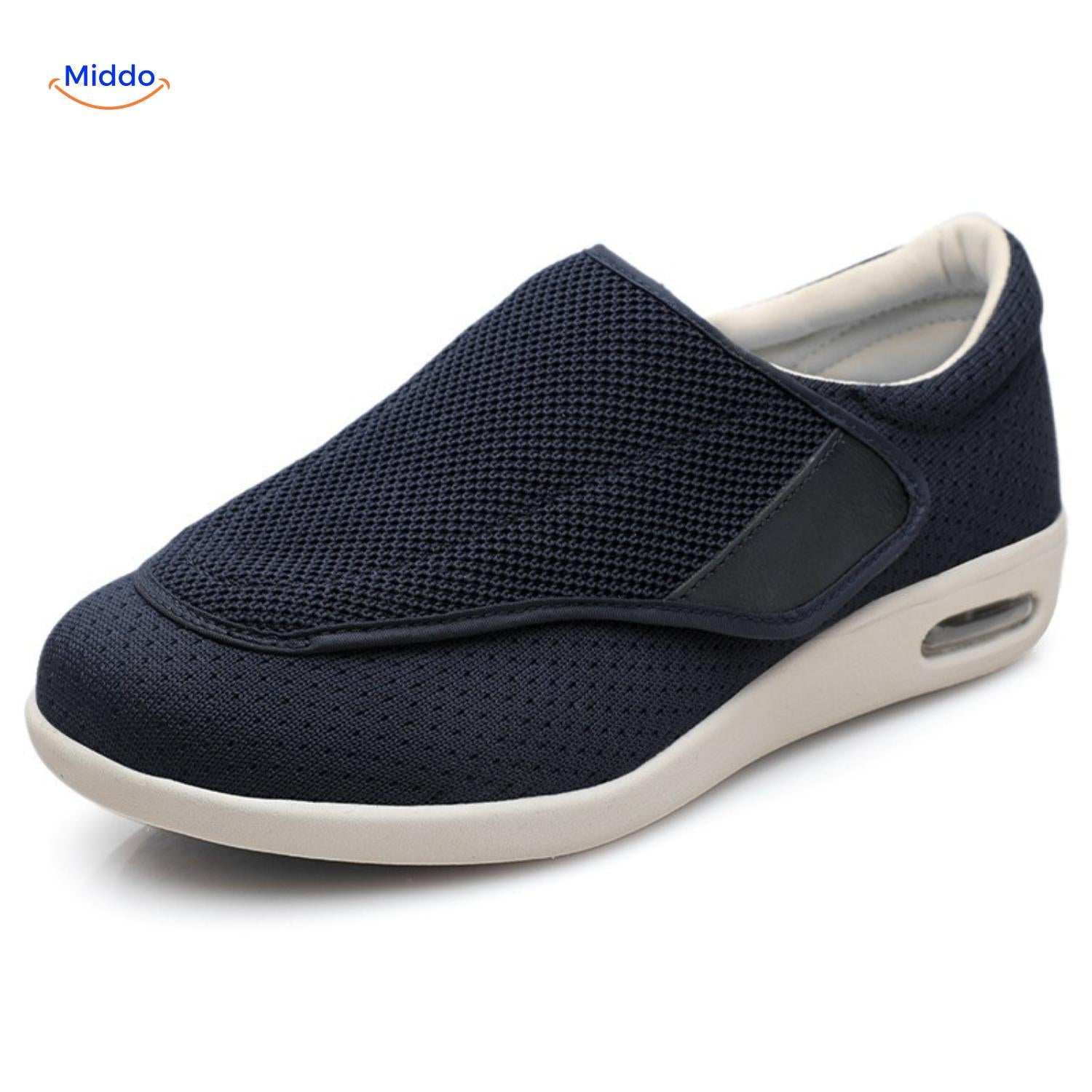 Trendstep lichte schoen met grijs mesh voor optimaal comfort middo.nl