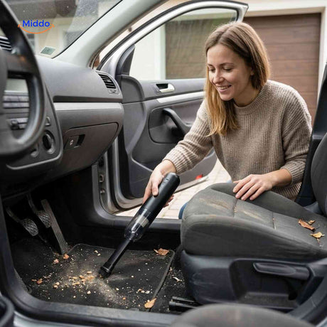 Aspirateur voiture Turbovac sans fil avec fonction soufflerie, vue 01