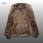 UrbanClass Leren Jas binnenkant met zachte bontvoering www.middo.nl