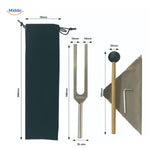 VibeClean Genezing Stemmingsvork Set met 528Hz vork en gereedschap www.middo.nl