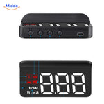 Visiopro M3 HUD nacht en dagweergave auto snelheidsprojectie middo.nl