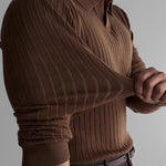 MuscleFit Polo Trui - Élégant, Confortable et Parfaitement Ajusté !