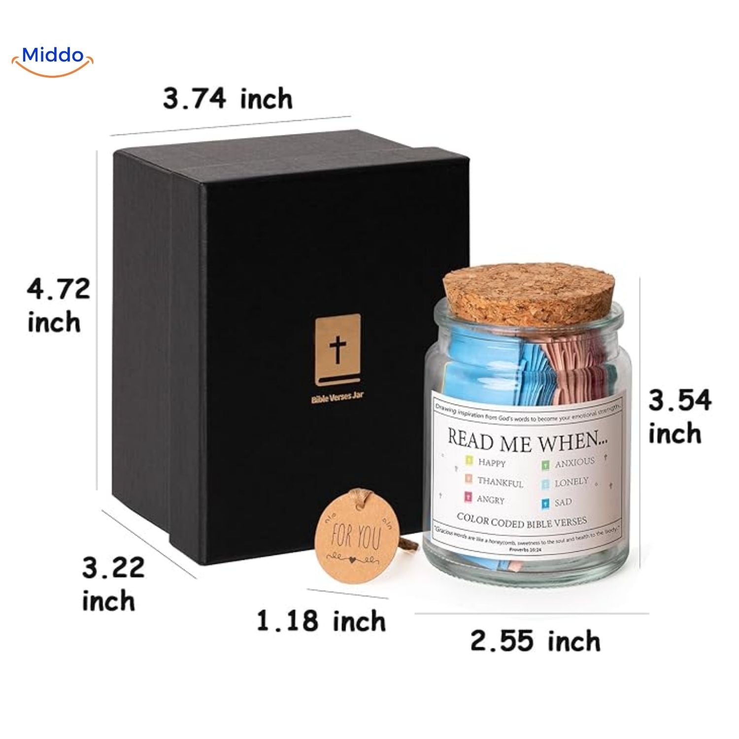 WensHart Pot de Prière tableau des tailles et mesures middo