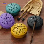 ZenTone Collection Tambours Acier en plusieurs couleurs avec deux mailloches middo