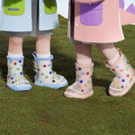 Zureto Bottes de Pluie Requin enfants avec imperméables et bottes à pointe middo