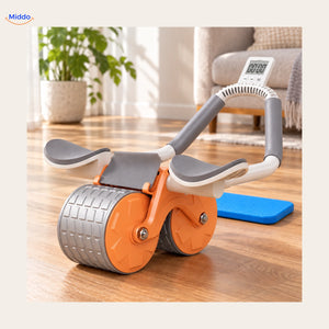 AbWheel Pro™ | Entraîneur de Muscles Abdominaux pour un Ventre Plat depuis Chez Vous !