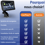 adaptateur carplay android auto avec connexion usb pour véhicules compatibles