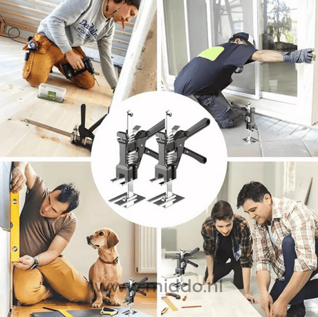 aide au levage Strong Arm utilisée dans plusieurs scénarios de bricolage en intérieur
