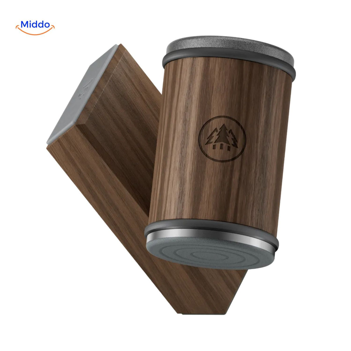 aiguiseur de couteaux roller en bois avec support d'angle à 15 degrés pour un affûtage précis