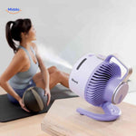 airstream ventilator paars fitnessventilator voor thuis en sportgebruik www.middo.nl