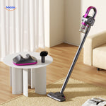 aspirateur portable à entretien facile utilisé sur les meubles