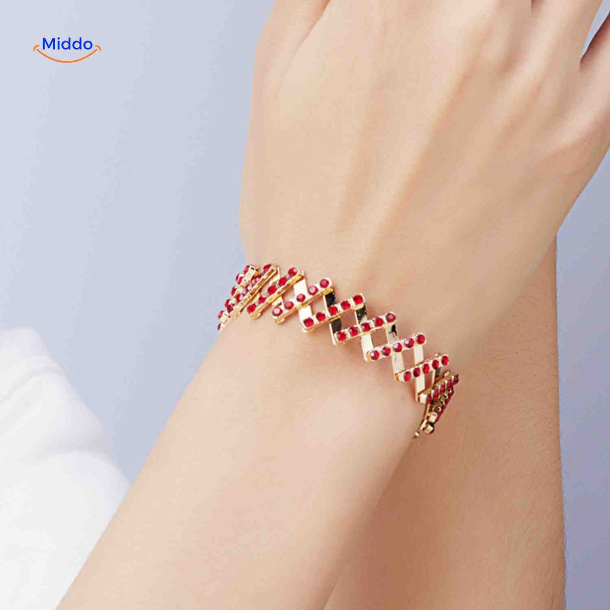 bague large multicolore avec strass colorés, design diamant magique réglable