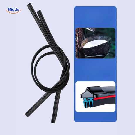 balai d'essuie-glace en silicone durable pour une protection anti-pluie longue durée