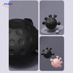 balle rose avec picots multi-grip pour renforcement et massage des doigts