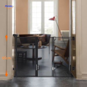 système de commande manuelle de la barrière de sécurité pliable, ouverture simple d'une main
