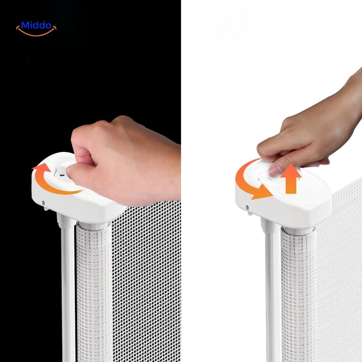 barrière de sécurité pliable pour animaux, empêche chiens et chats d'accéder aux escaliers