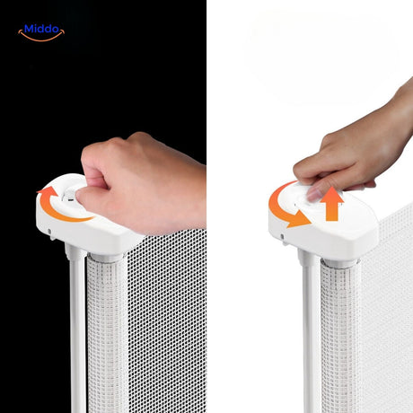 barrière de sécurité pliable pour animaux, empêche chiens et chats d'accéder aux escaliers