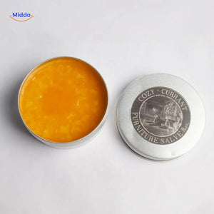 pot de baume réparateur pour cuir, formule concentrée pour nourrir et réparer le cuir usé