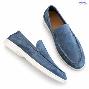 Beckwin mocassins – Bleu-gris