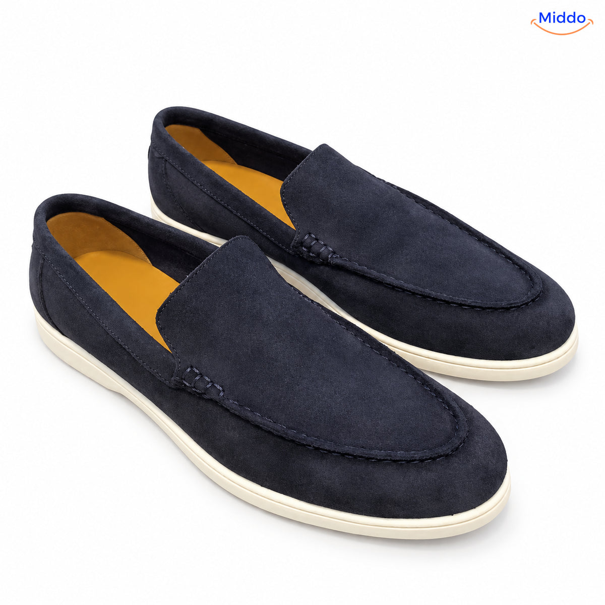 Beckwin mocassins – Bleu-noir