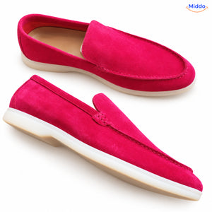Beckwin mocassins – Rose