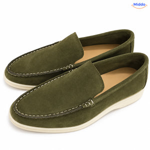 Beckwin mocassins – Vert olive