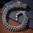 bracelet dragon bone entièrement déplié et présenté à plat, aperçu complet du design