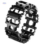 bracelet multi-tool survivepro noir, vue d'ensemble du design compact