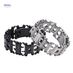 bracelet multi-tool survivepro rangé dans sa boîte d'emballage