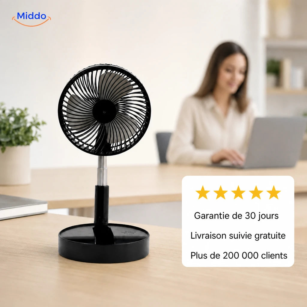 BreezePro avec garantie Middo et livraison suivie gratuite
