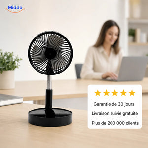 BreezePro avec garantie Middo et livraison suivie gratuite