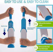 brosse anti-poils écologique et réutilisable, sans adhésif ni consommable à remplacer