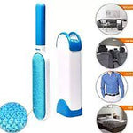 brosse anti-poils avec base auto-nettoyante intégrée pour vider les poils sans contact