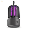 Lampe anti-moustiques BuzzAway grise, rechargeable en USB-C